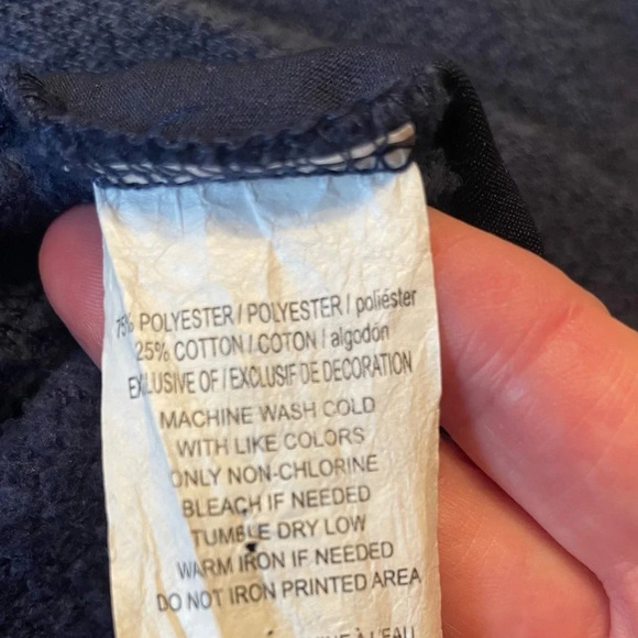 PGA TOUR Men’s Mock Neck 1/4 Zip Pullover Pockets Size XL Blue - Picture 6 of 6